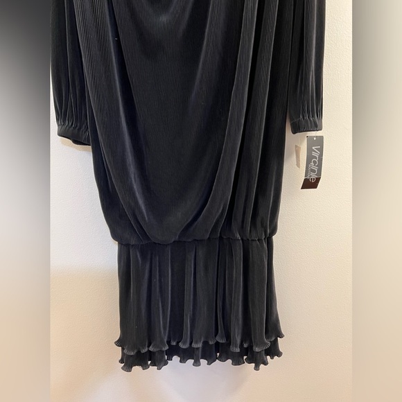 Vintage Virginie Paris Adora Black Dress bh. - Picture 11 of 16